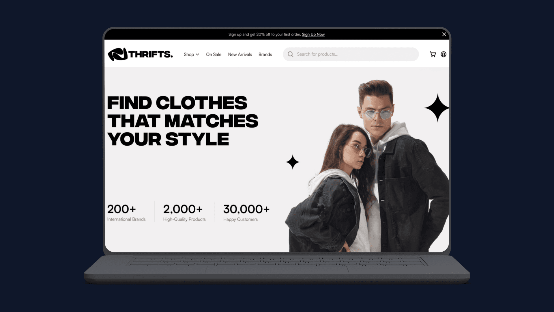THRIFTS. project preview