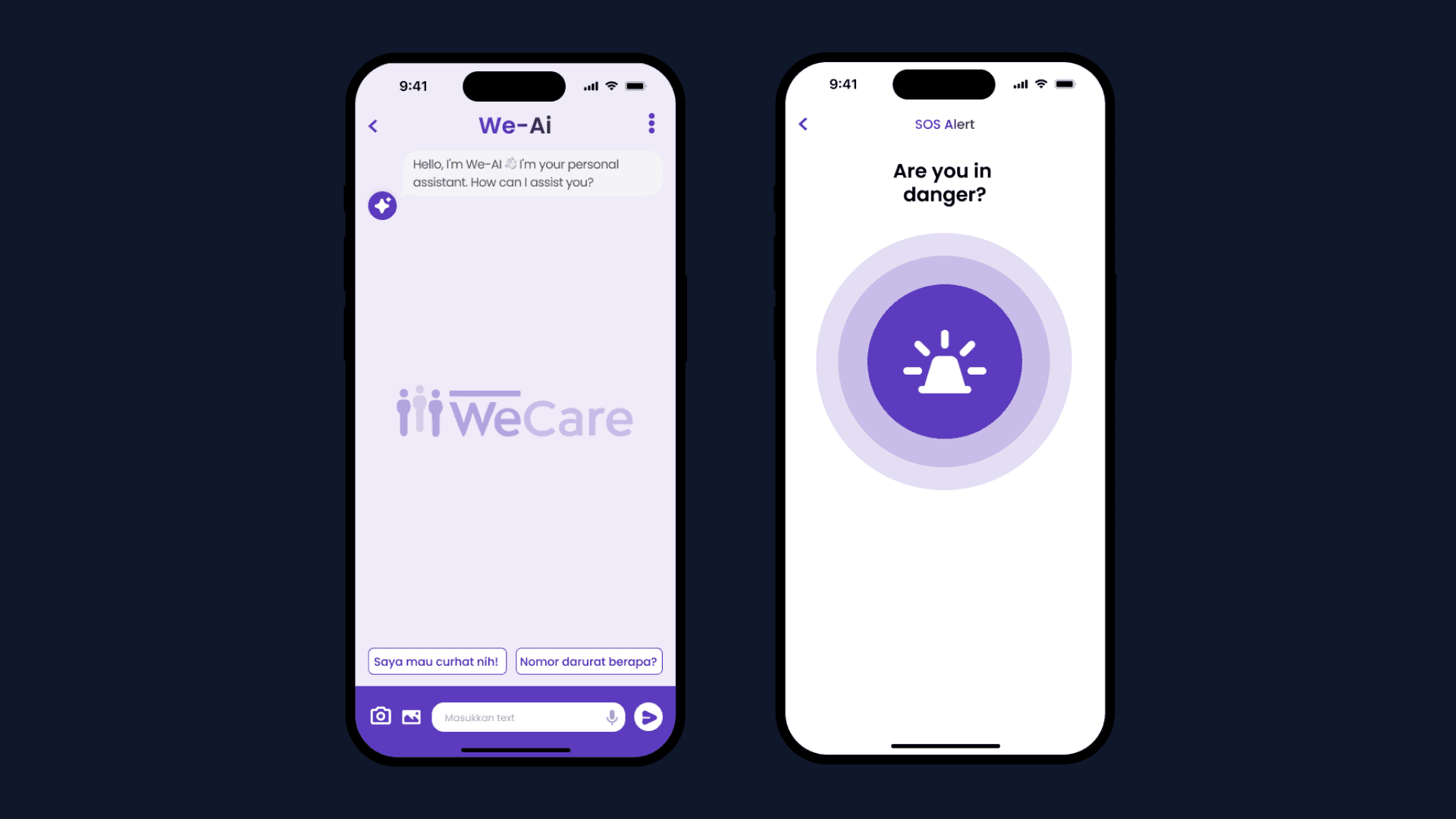 WE CARE project preview